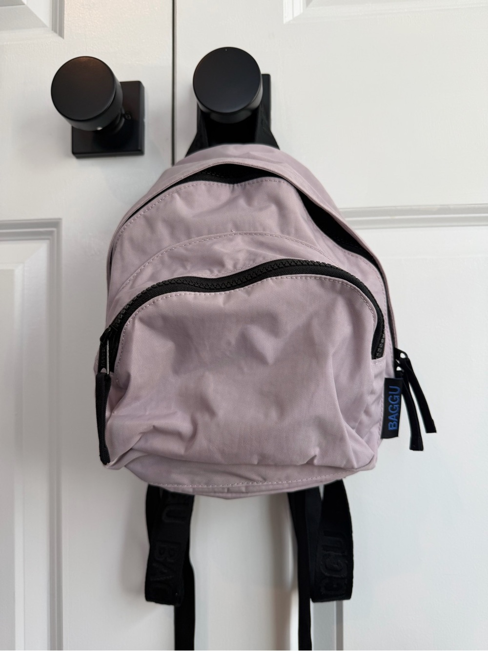 BAGGU Mini Nylon Backpack Dusty Pink